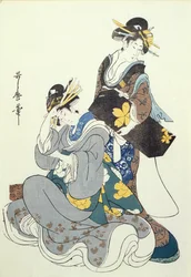 Dos figuras femeninas